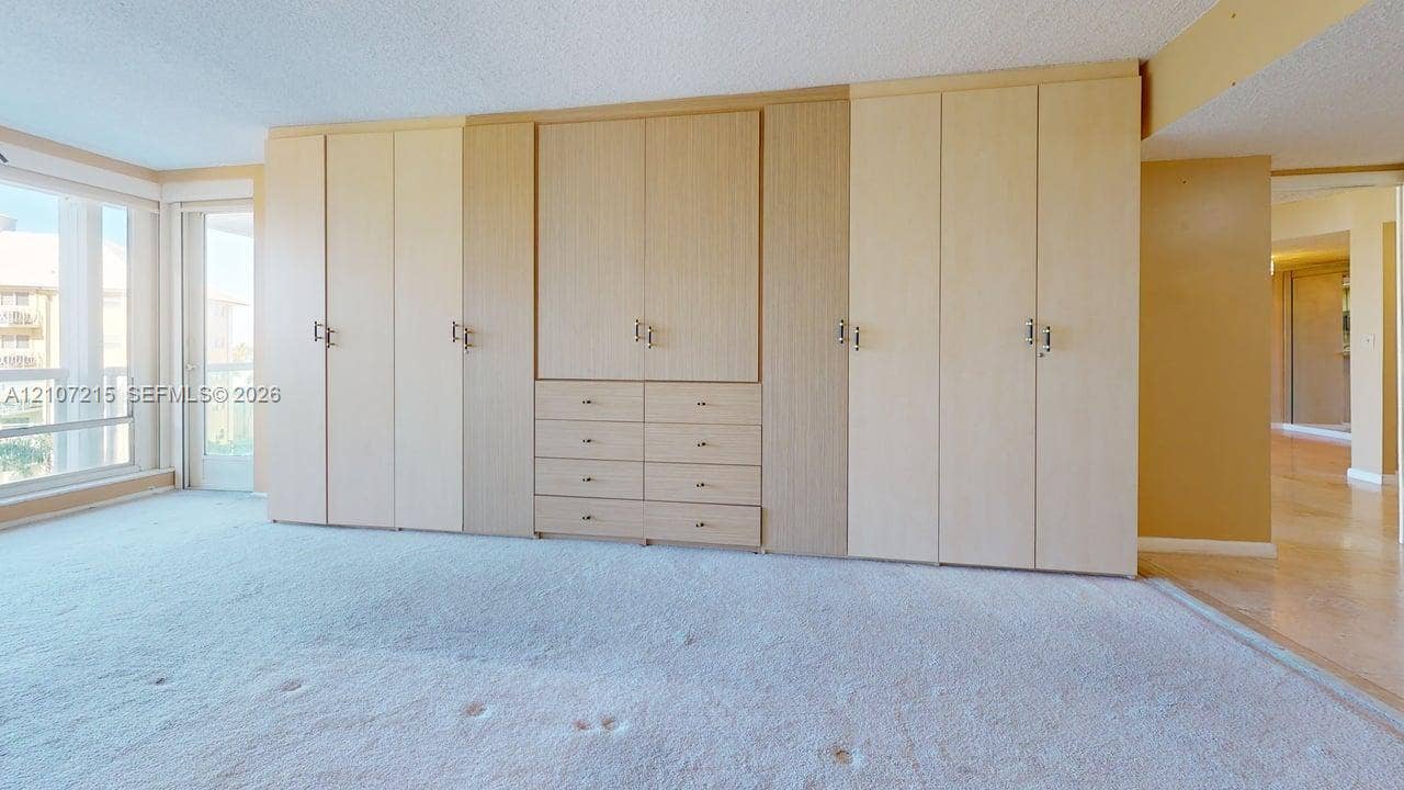 2100 S Ocean Lane, #303, Fort Lauderdale, FL 33316 primary suite w/ removal wall unit
