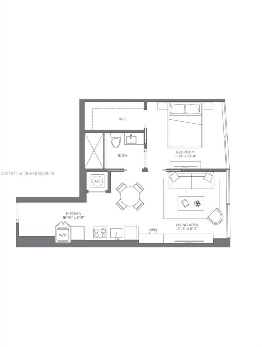 Property photo for 225 N Miami Avenue, #2003, Miami, FL
