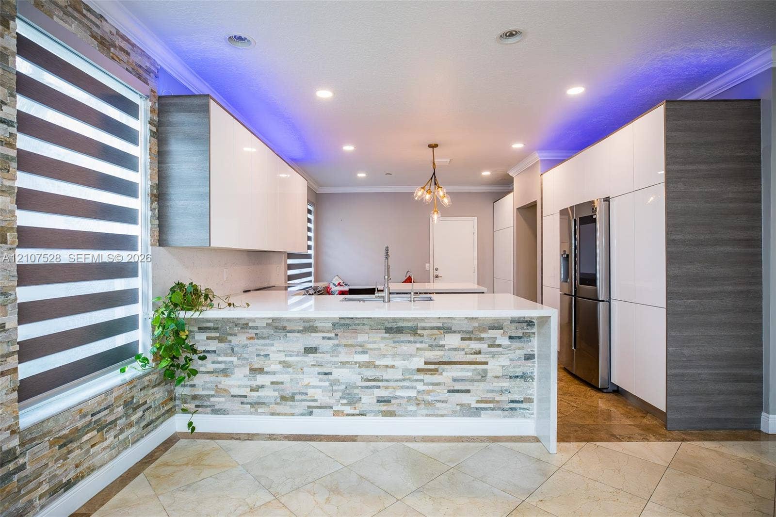 1593 SW 189th Avenue, Pembroke Pines, Pembroke Pines, FL 33029 Kitchen view from Dining Room