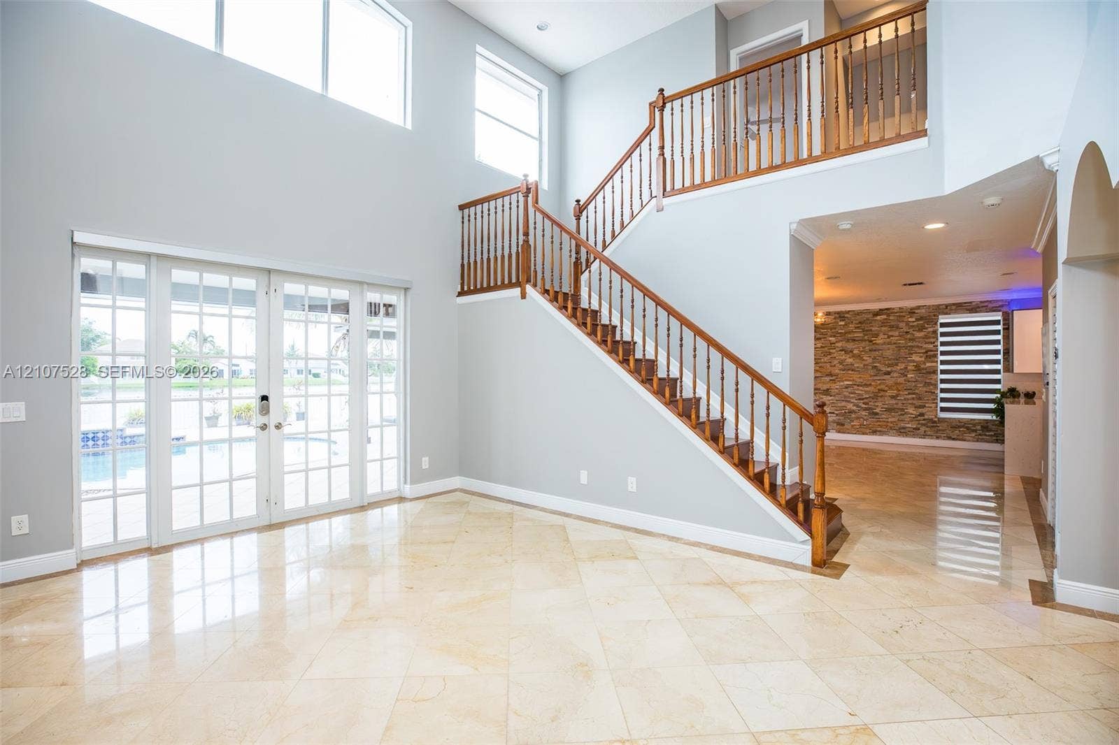 1593 SW 189th Avenue, Pembroke Pines, Pembroke Pines, FL 33029 Living Room has patio access and amazing light!