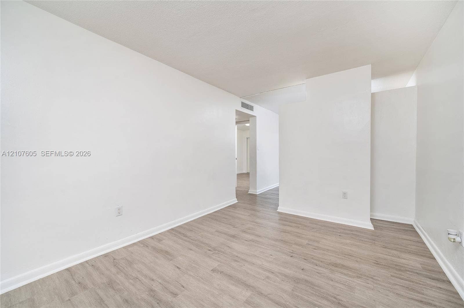 444 SW 27th Avenue, #42, Miami, Miami, FL 33135 Neutral interior featuring white walls and wood-finish flooring