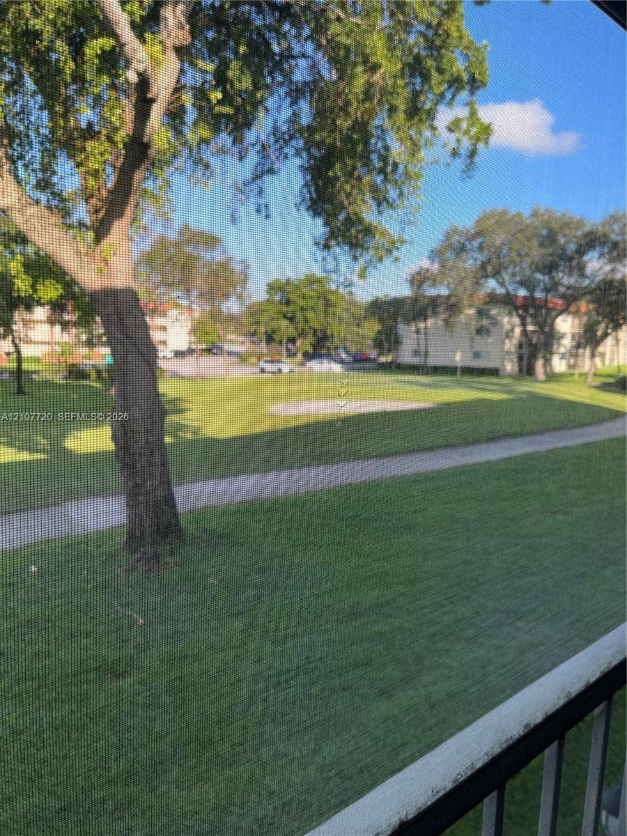 8921 S Hollybrook Boulevard, #204, Pembroke Pines, FL 33025 view from the balcony