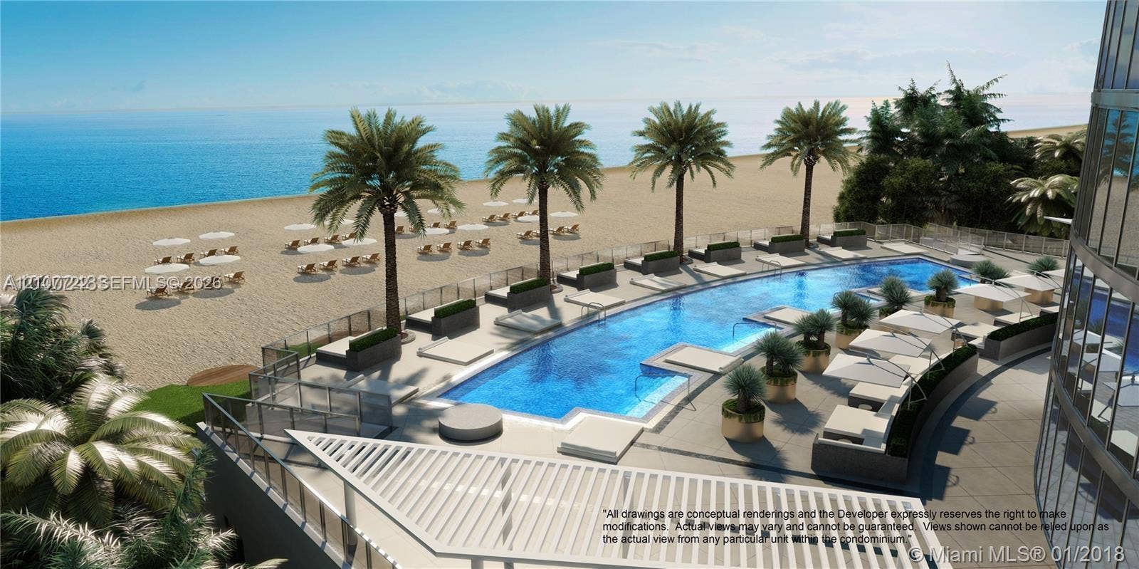 18555 Collins Avenue, #4604, Sunny Isles Beach, Sunny Isles Beach, FL 33160 Pool