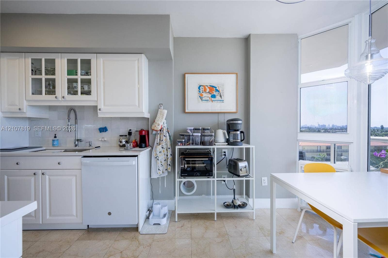 kitchen and breakfast nook