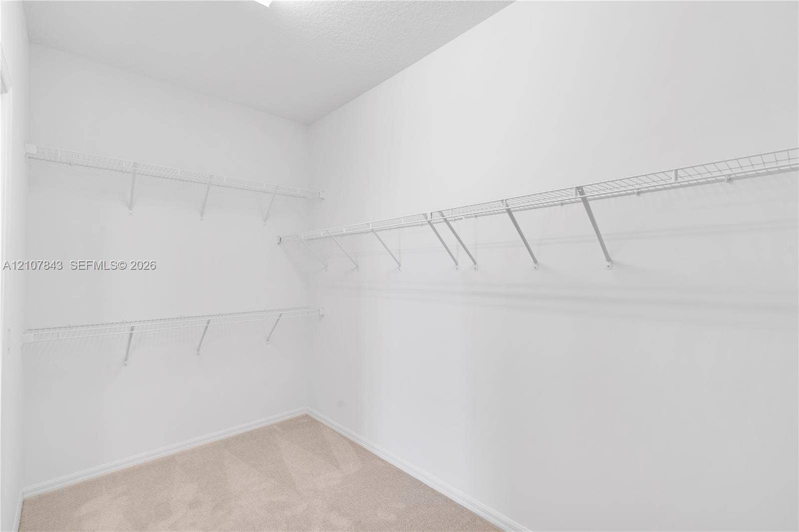 4949 Blistering Way, Lake Worth, FL 33467 Walk-in storage space featuring neutral carpeting and multi-level white wire shelving