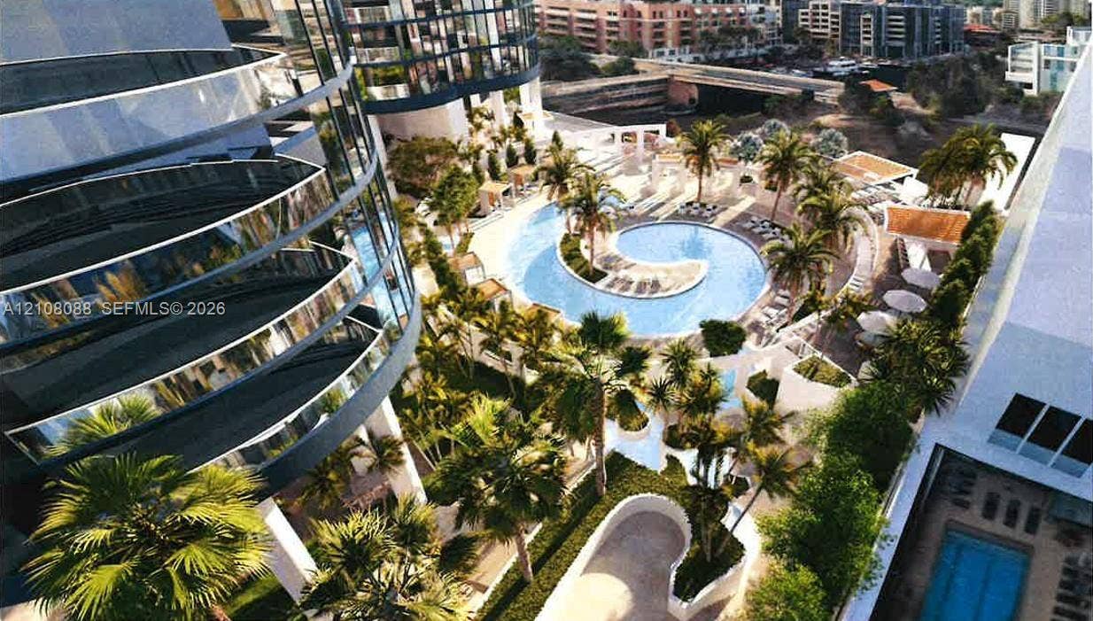 333 Las Olas Way, #2601, Fort Lauderdale, FL 33301 Pool deck renovation with completion winter '27