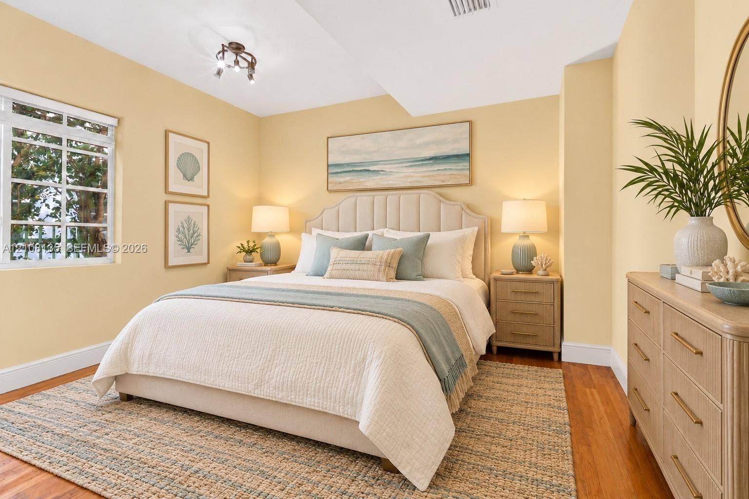 Bedroom - 1 closet and Hardwood Floors. AI bedroom furniture