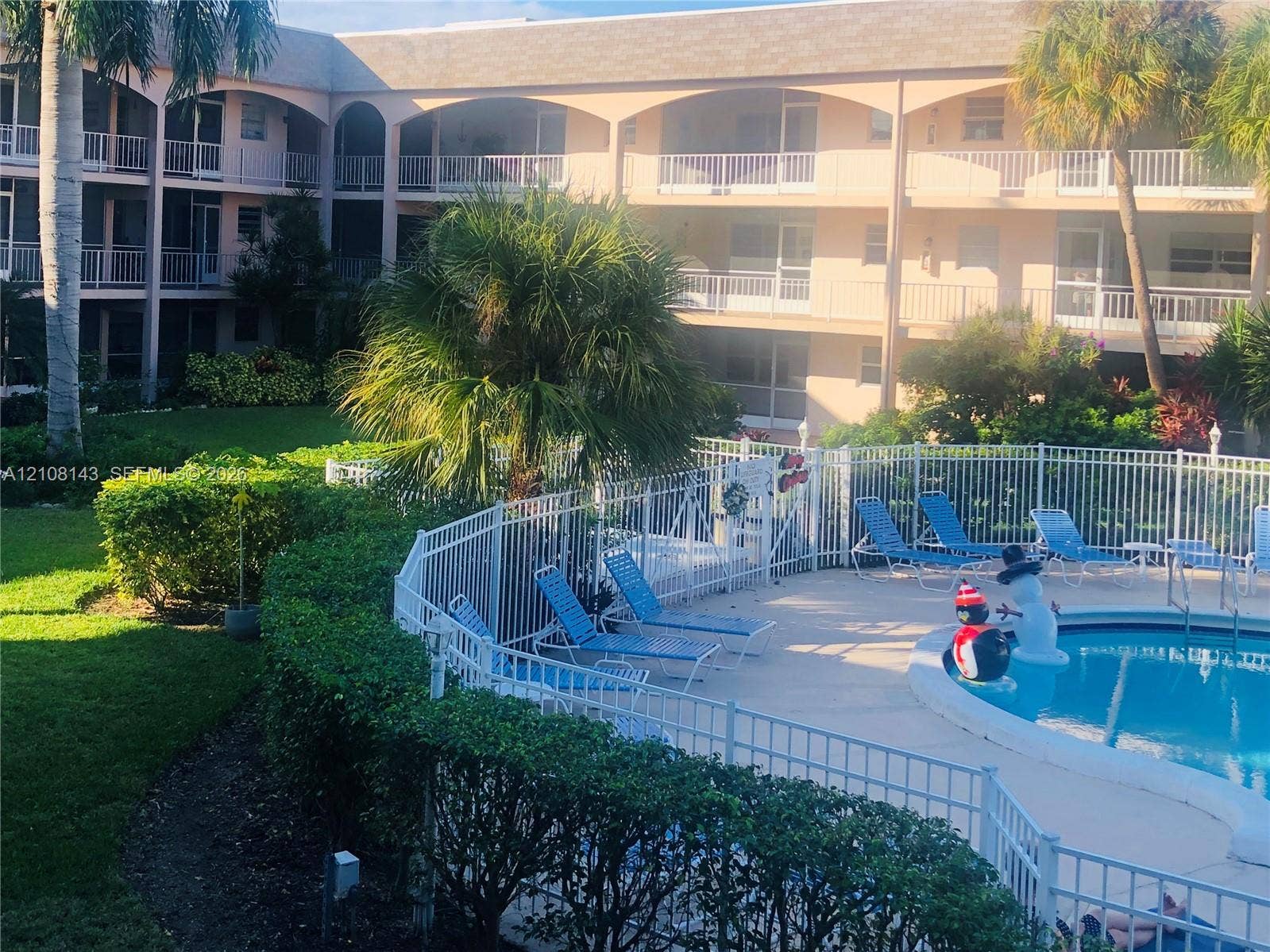 541 Blue Heron Drive, #220, Hallandale Beach, FL 33009 GARDEN/POOL VIEW