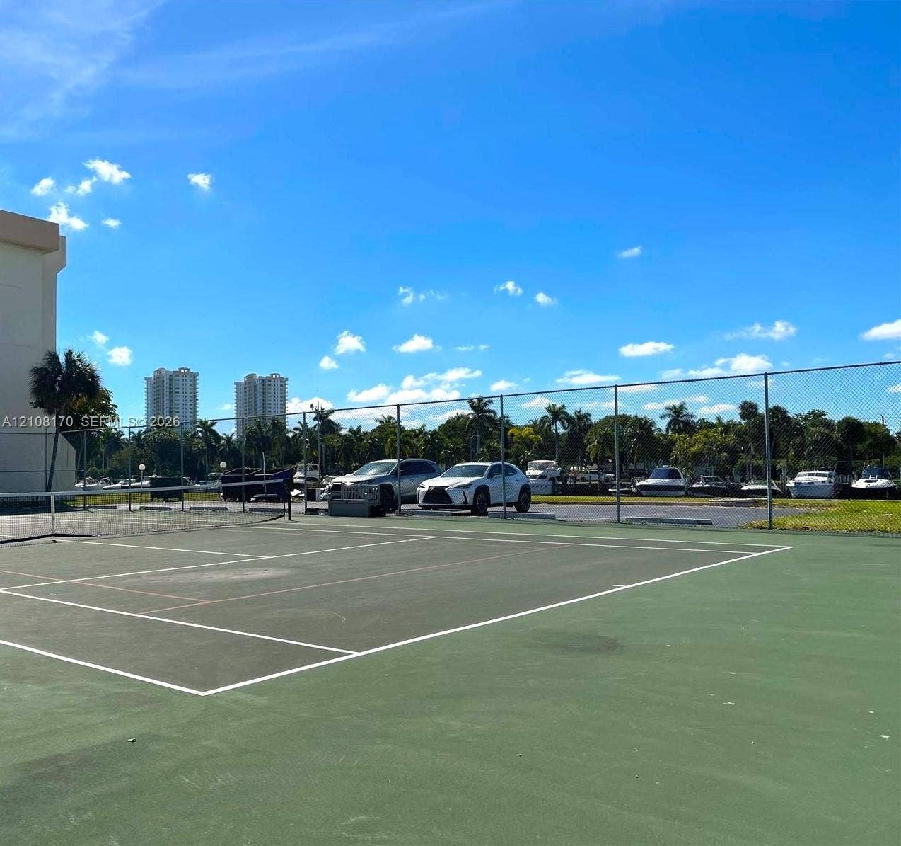 801 Three Islands Boulevard, #108, Hallandale Beach, FL 33009 Tennis court