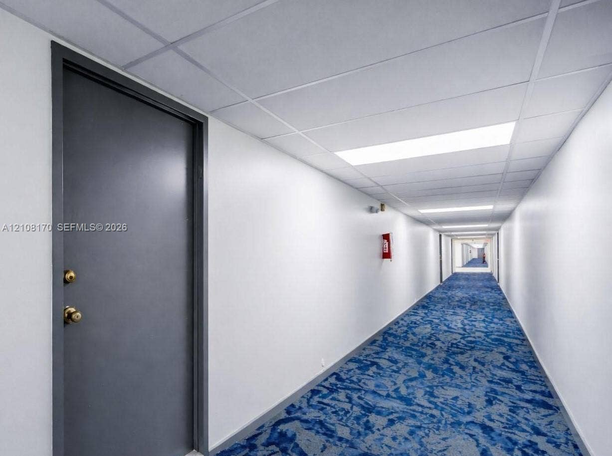 801 Three Islands Boulevard, #108, Hallandale Beach, FL 33009 Building Hallway