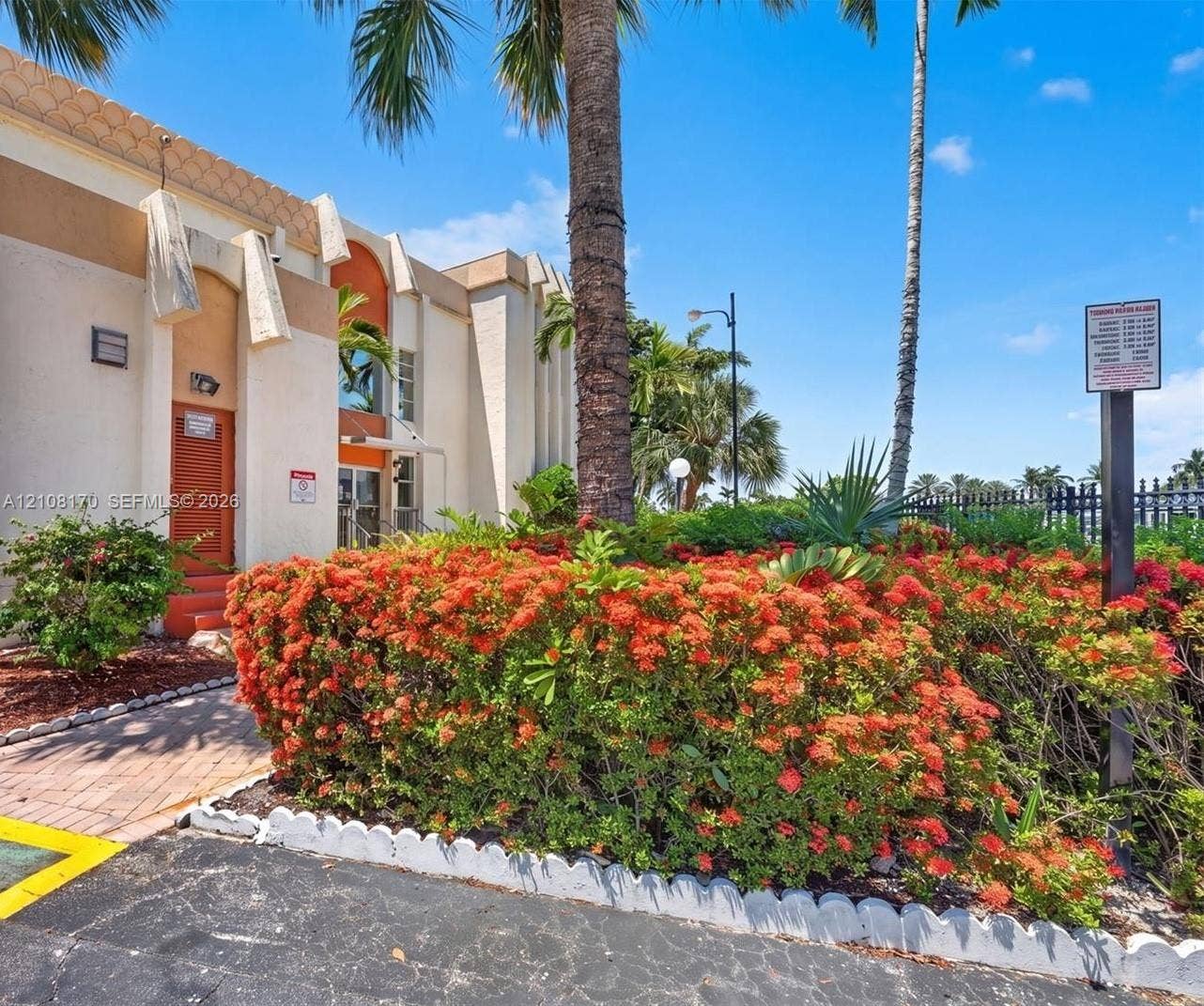 801 Three Islands Boulevard, #108, Hallandale Beach, FL 33009 Office and Pool Area