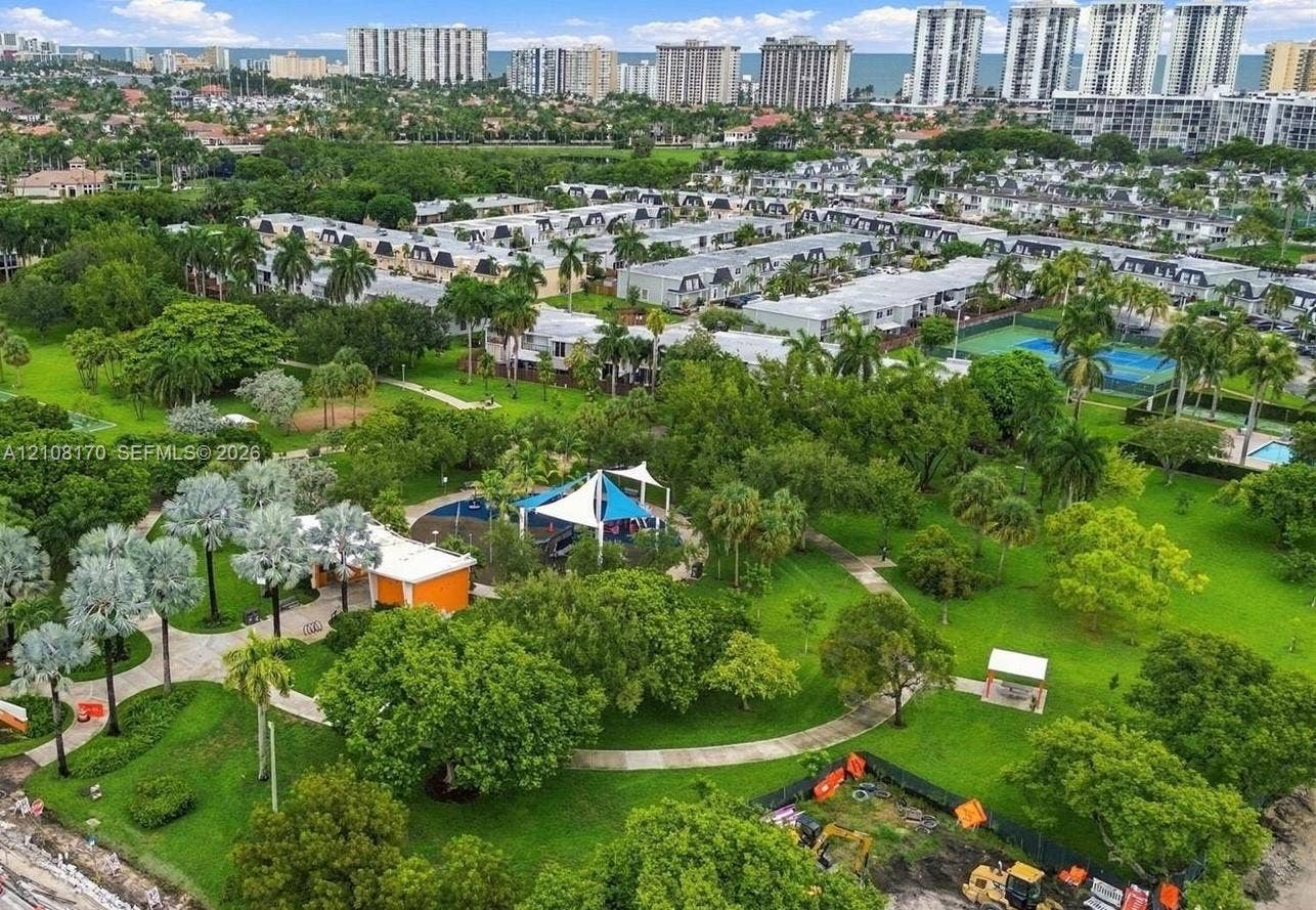 801 Three Islands Boulevard, #108, Hallandale Beach, FL 33009 Park Across the Street