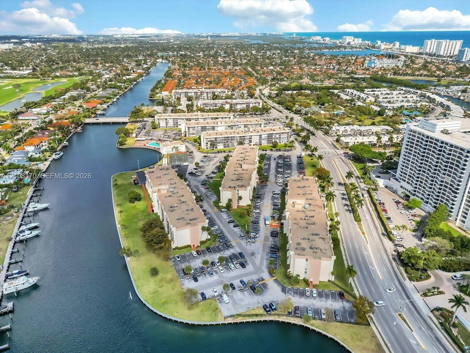 801 Three Islands Boulevard, #108, Hallandale Beach, FL 33009 Complex North View