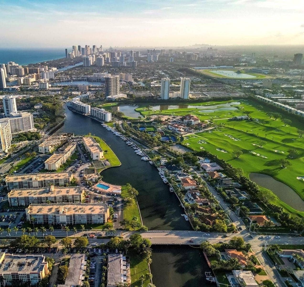 801 Three Islands Boulevard, #108, Hallandale Beach, FL 33009 Golf Course and Community