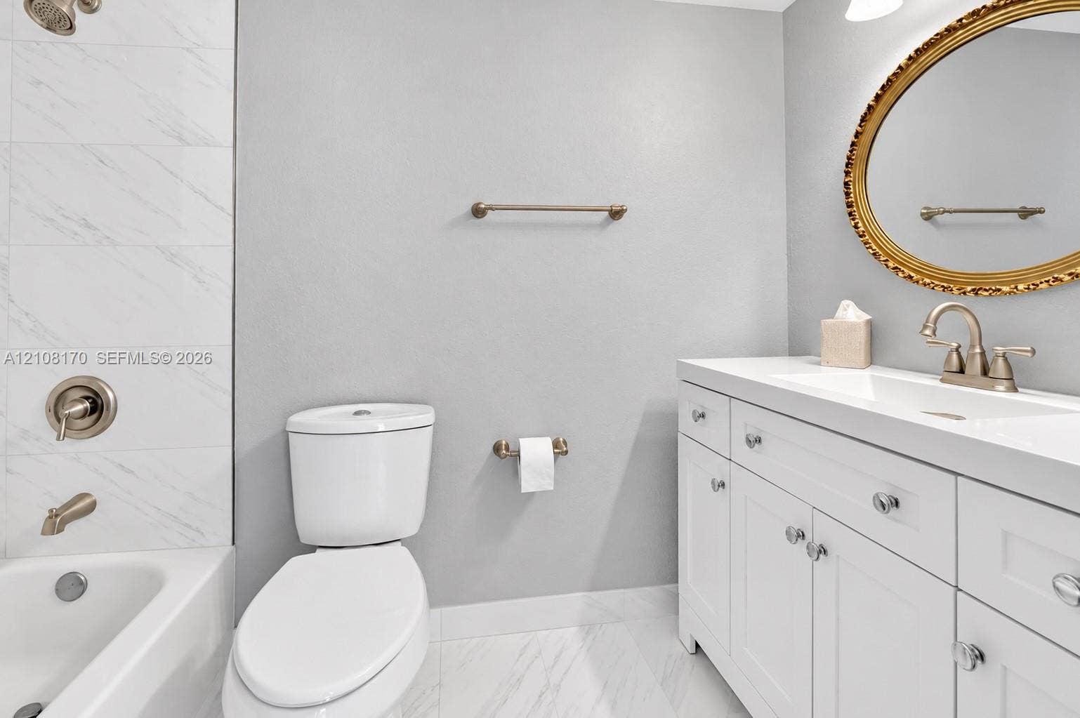 801 Three Islands Boulevard, #108, Hallandale Beach, FL 33009 Master Bathroom
