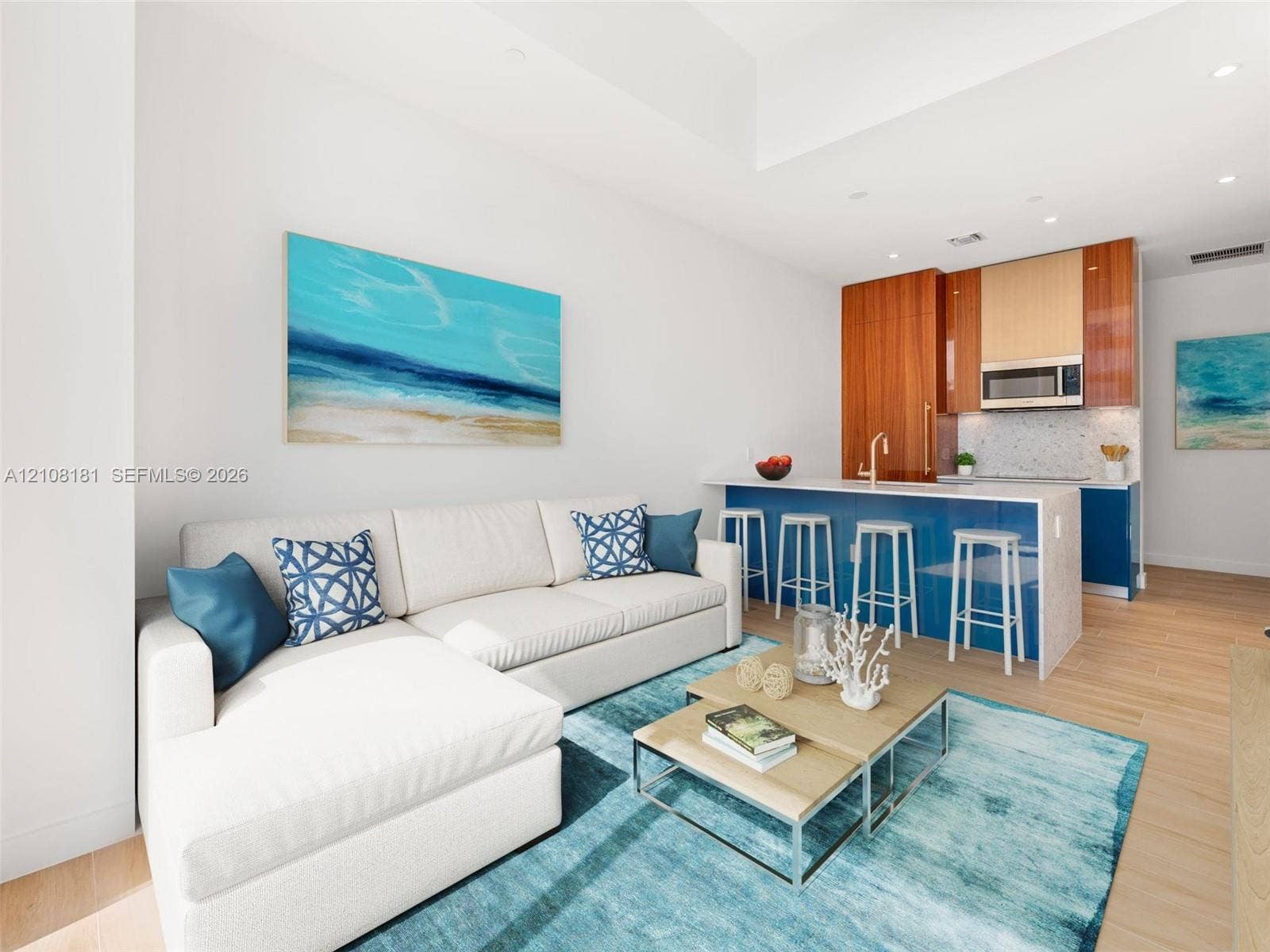2655 S Bayshore Drive, #1707, Miami, FL 33133 Virtually staged