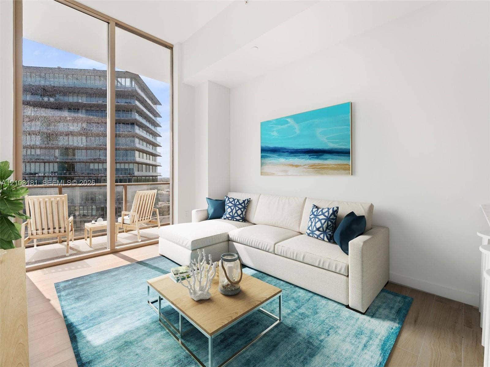 2655 S Bayshore Drive, #1707, Miami, FL 33133 Virtually staged
