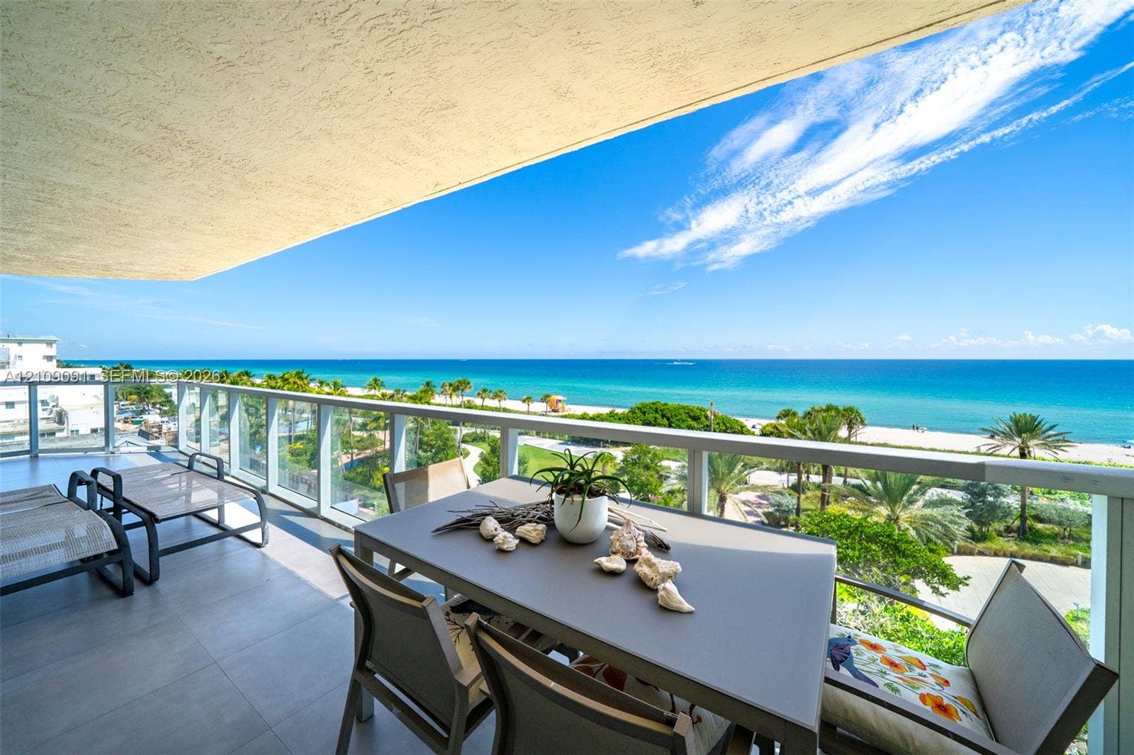 7330 Ocean Terrace, #7-A/7-B, Miami Beach, FL 33141 1 of 4 oceanfront balconies