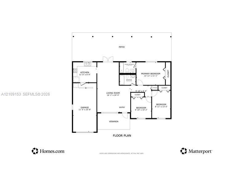 8500 NW 3rd Street, Pembroke Pines, FL 33024 Floor plan