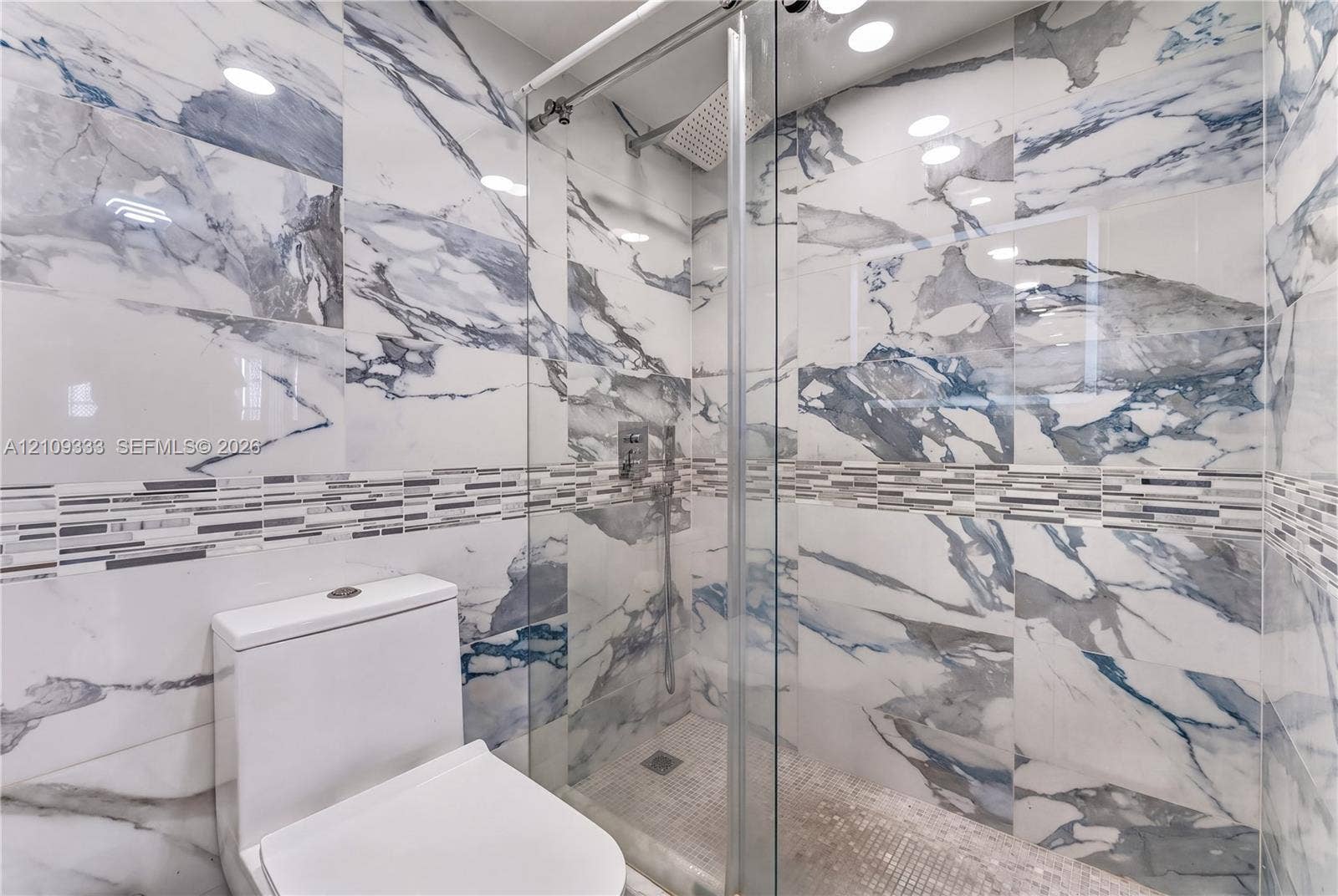 Walk in shower