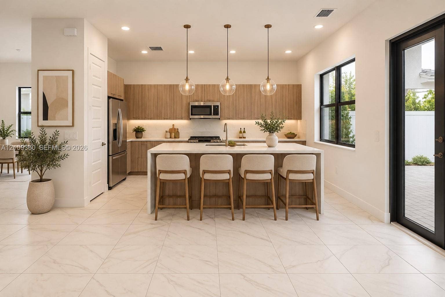 4535 SW 173rd Avenue, Miramar, FL 33029 Digital staged Kitchen