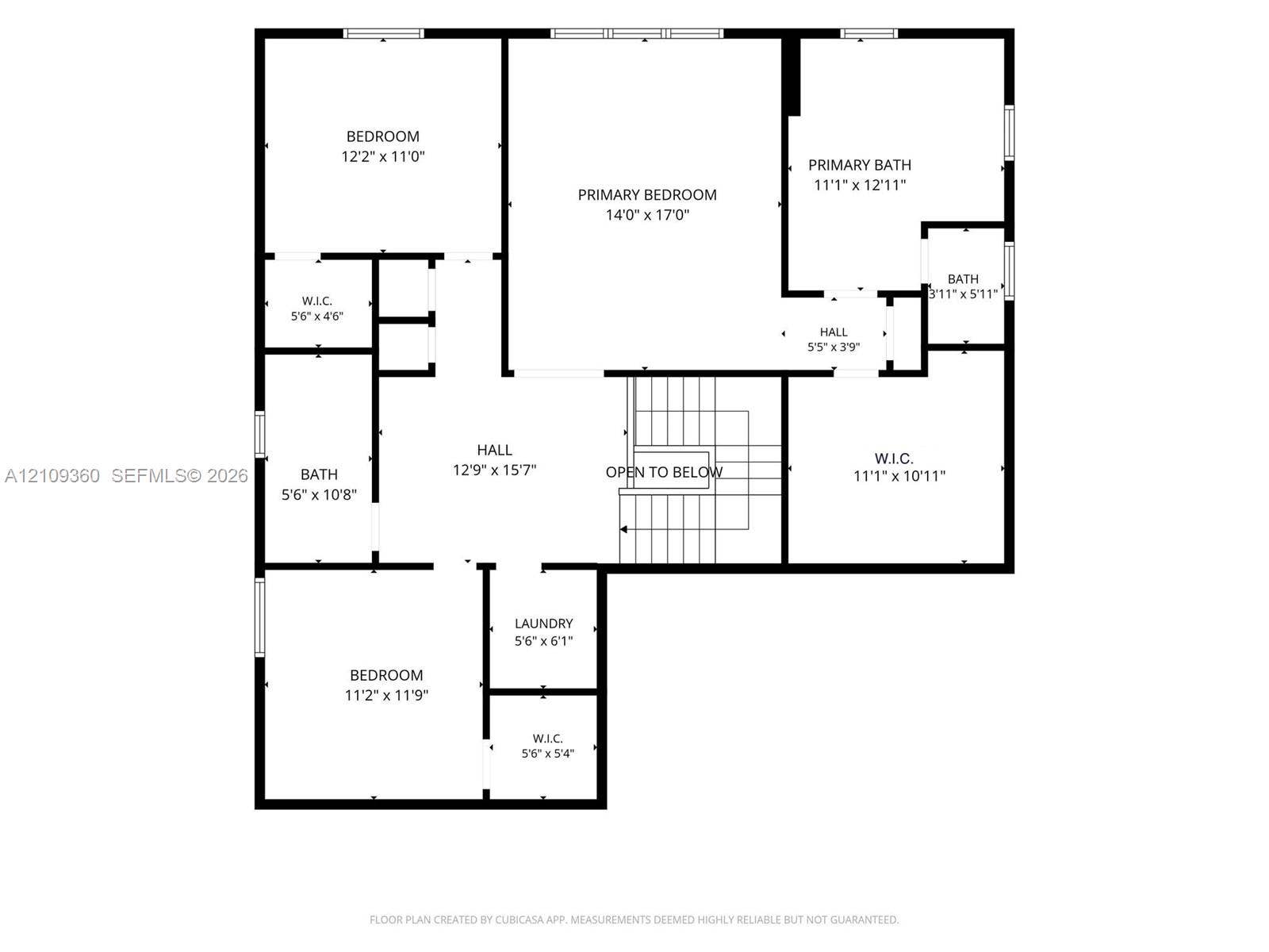 4535 SW 173rd Avenue, Miramar, FL 33029 2nd Floor plan