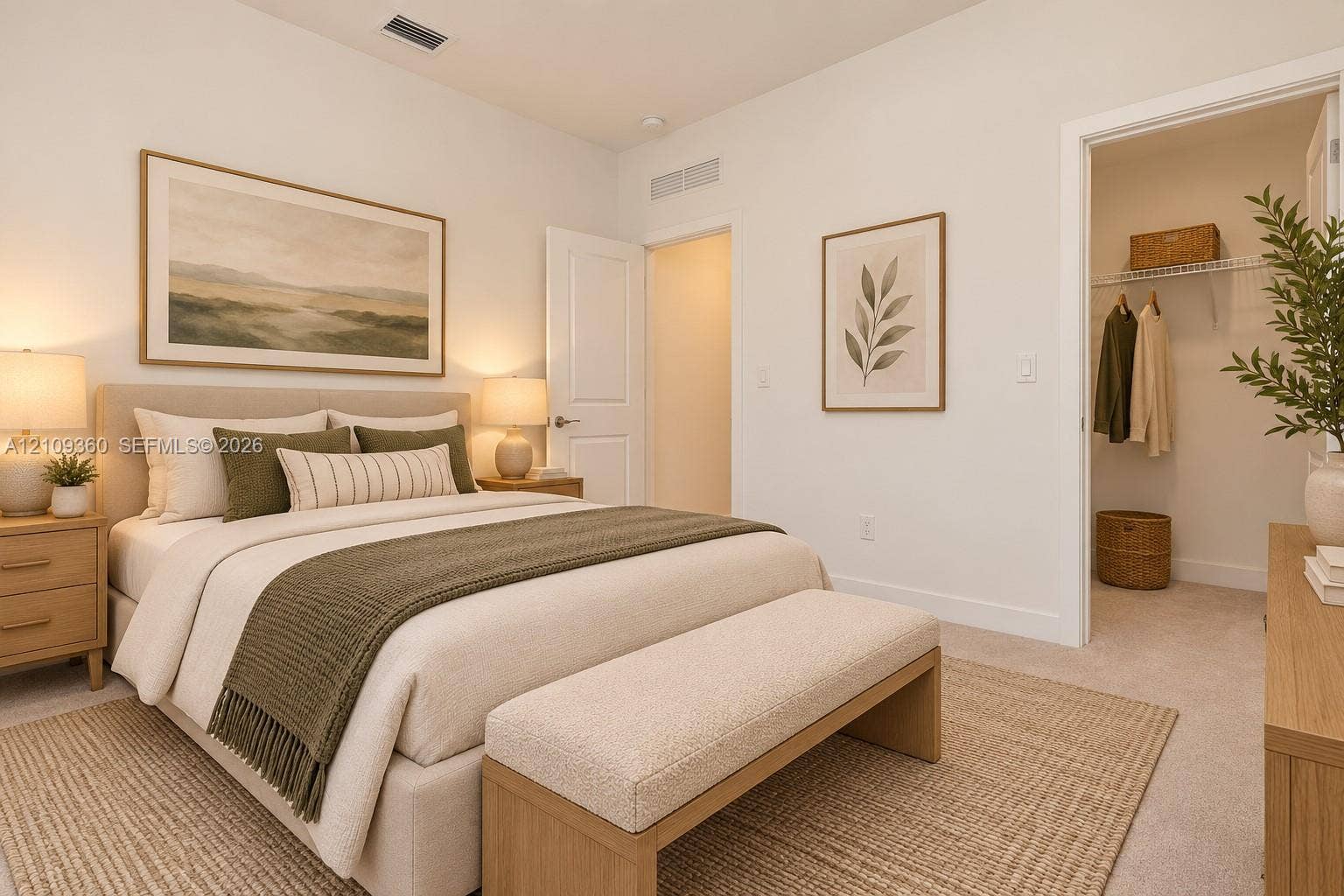 4535 SW 173rd Avenue, Miramar, FL 33029 Digital staged Upstairs Bedroom