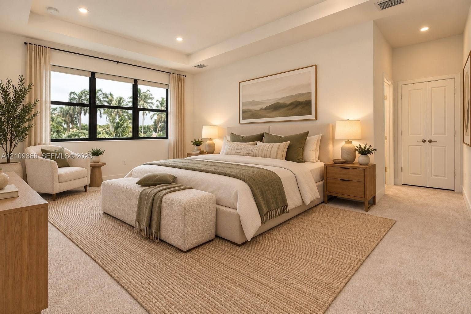 4535 SW 173rd Avenue, Miramar, FL 33029 Digital staged Primary Bedroom