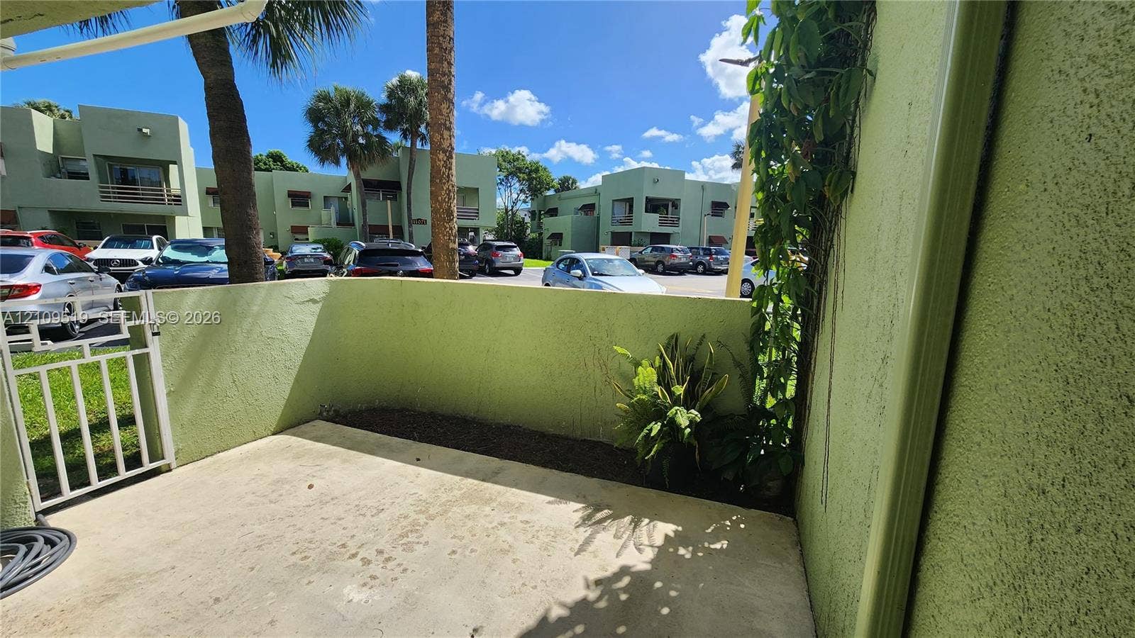 11081 NW 7th Street, #101-14, Miami, FL 33172 Larger second gated patio private terrace easy access
