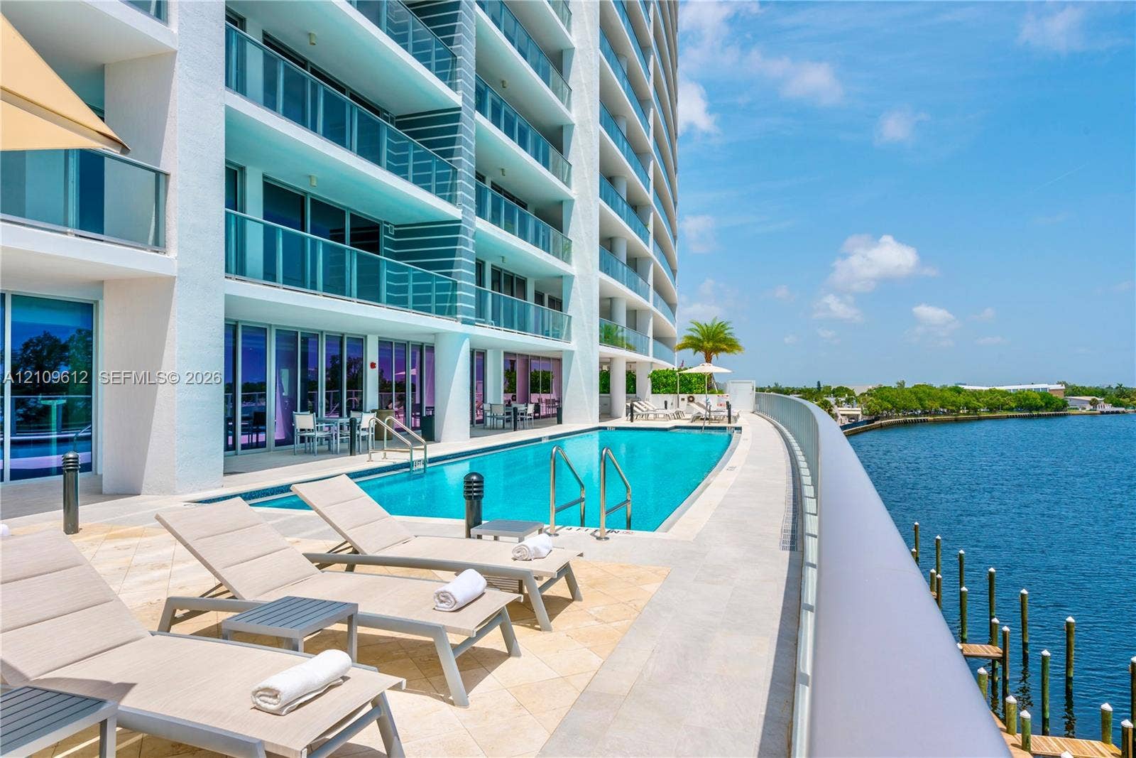 1180 N Federal Highway, #1501, Fort Lauderdale, Fort Lauderdale, FL 33304 Heated Lap Pool Overlooking Middle River