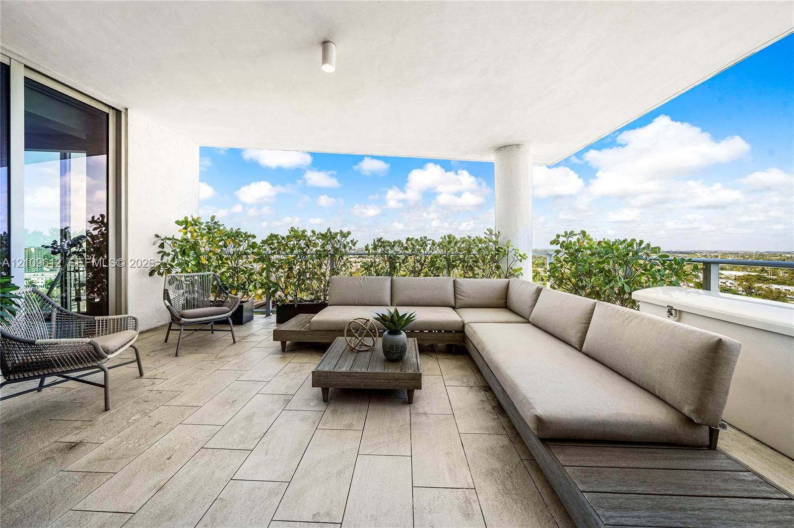 1180 N Federal Highway, #1501, Fort Lauderdale, Fort Lauderdale, FL 33304 Western Terrace with Skyline & Sunset Views