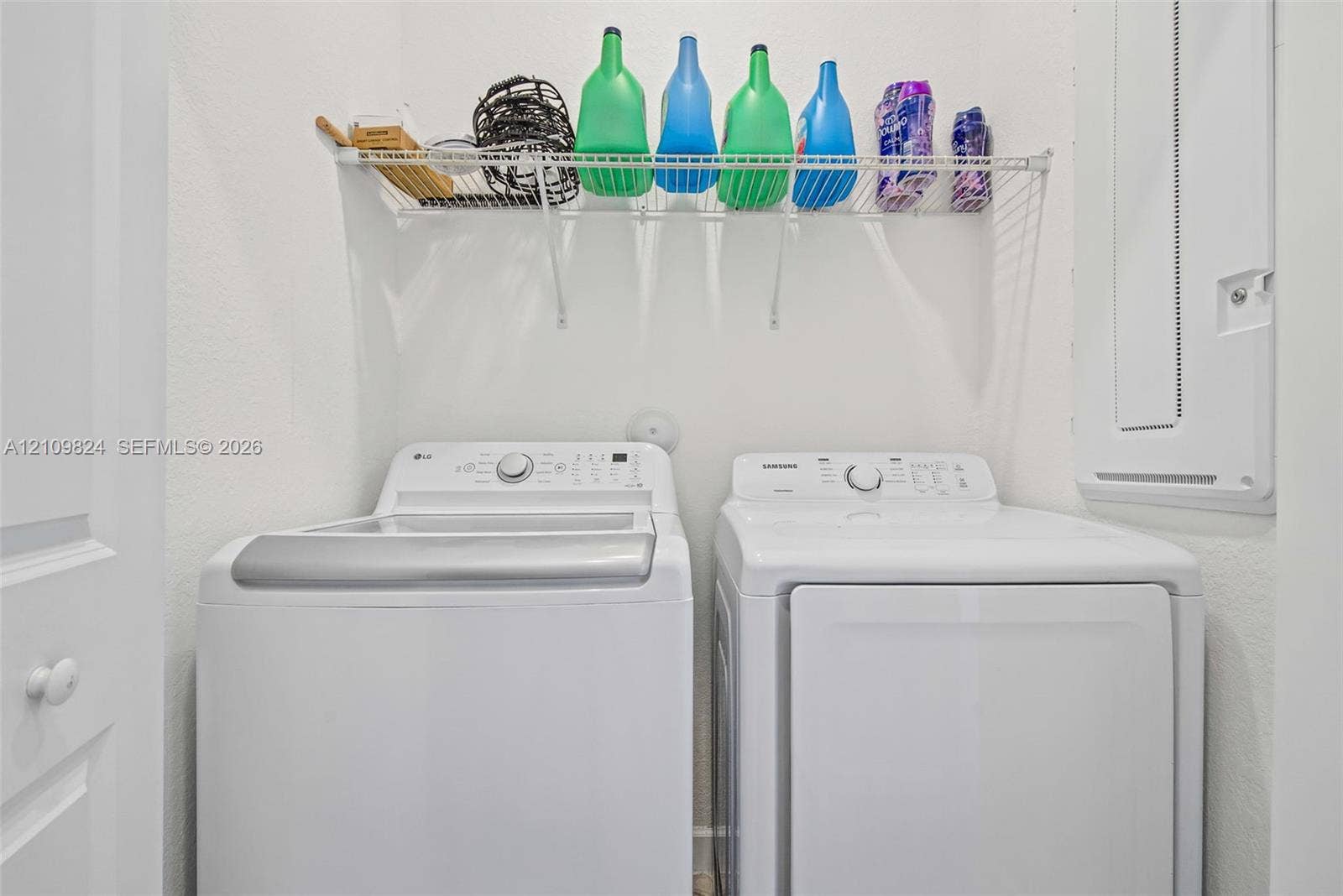 Laundry on second floor