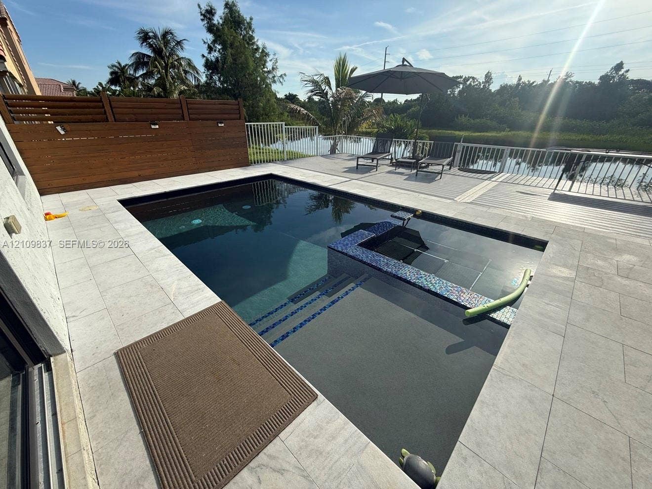 Pool Spa & Sun Shelf