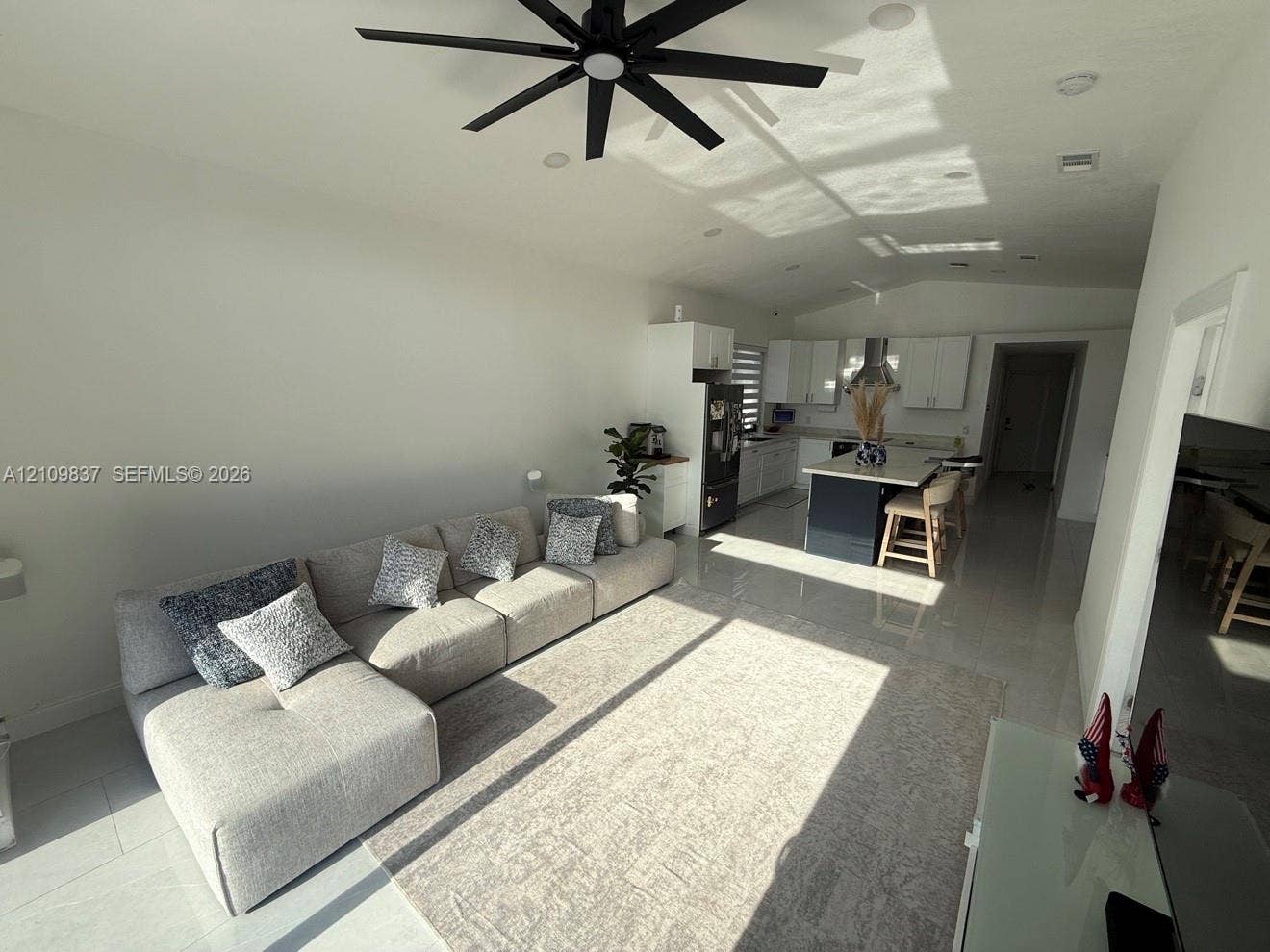 Open Living/Kitchen