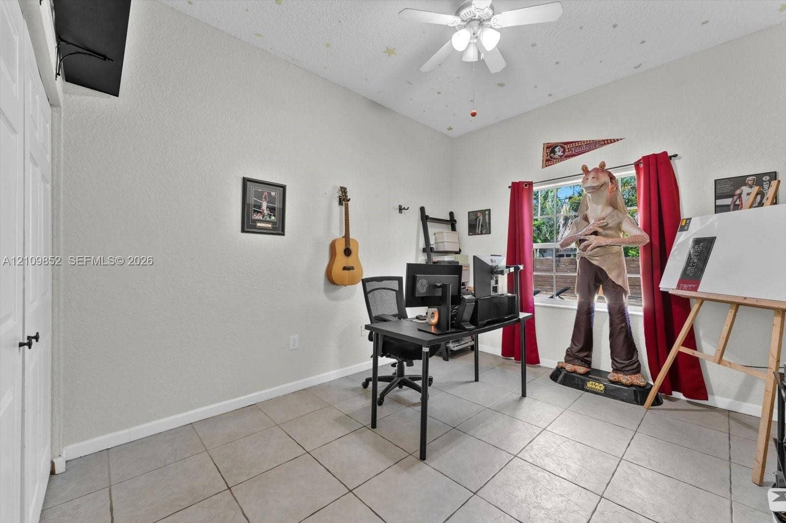 7901 SW 97th Street, Miami, FL 33156 Another northern facing bedroom with high ceilings *