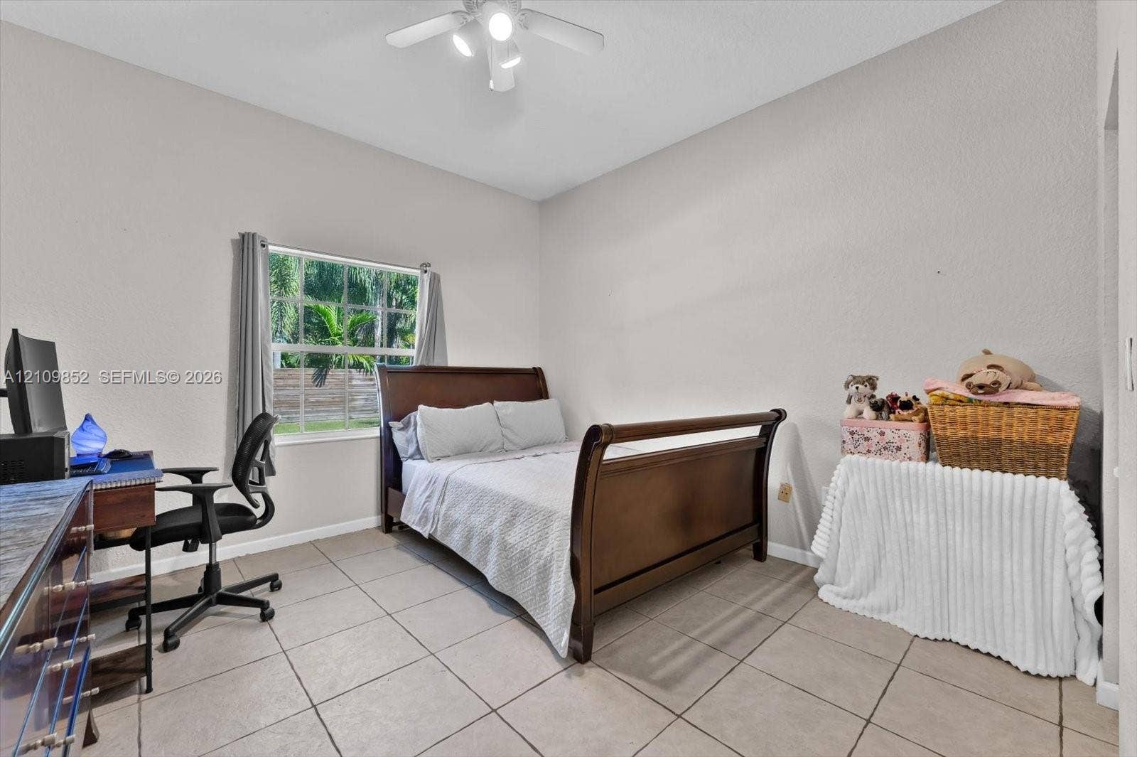 7901 SW 97th Street, Miami, FL 33156 North facing bedroom with high ceilings *