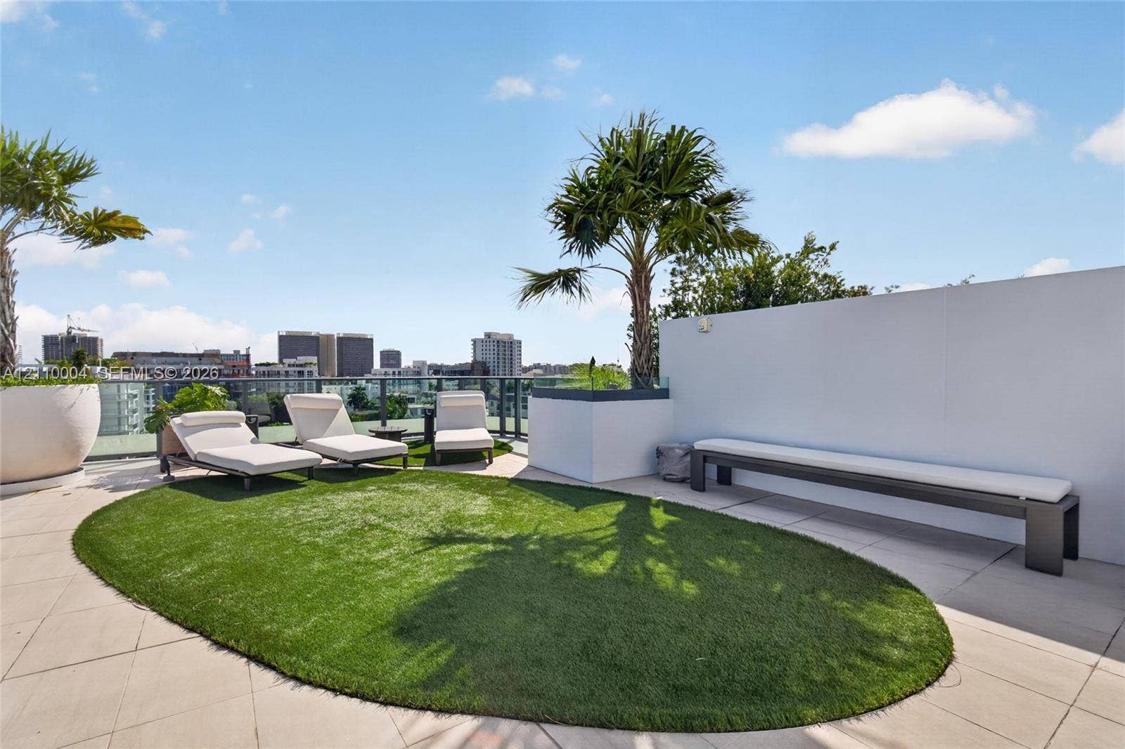 Rooftop terrace