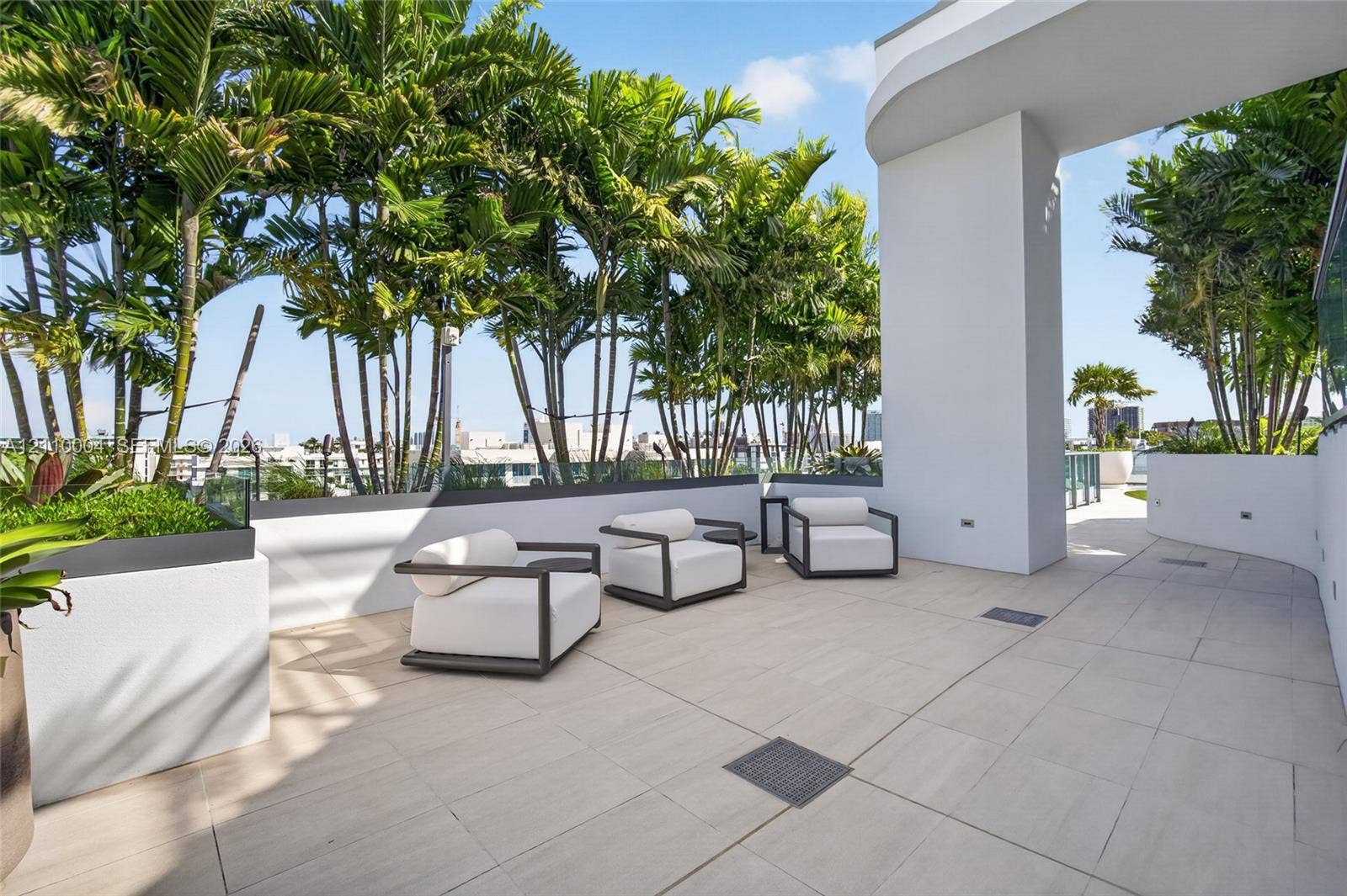 Rooftop terrace