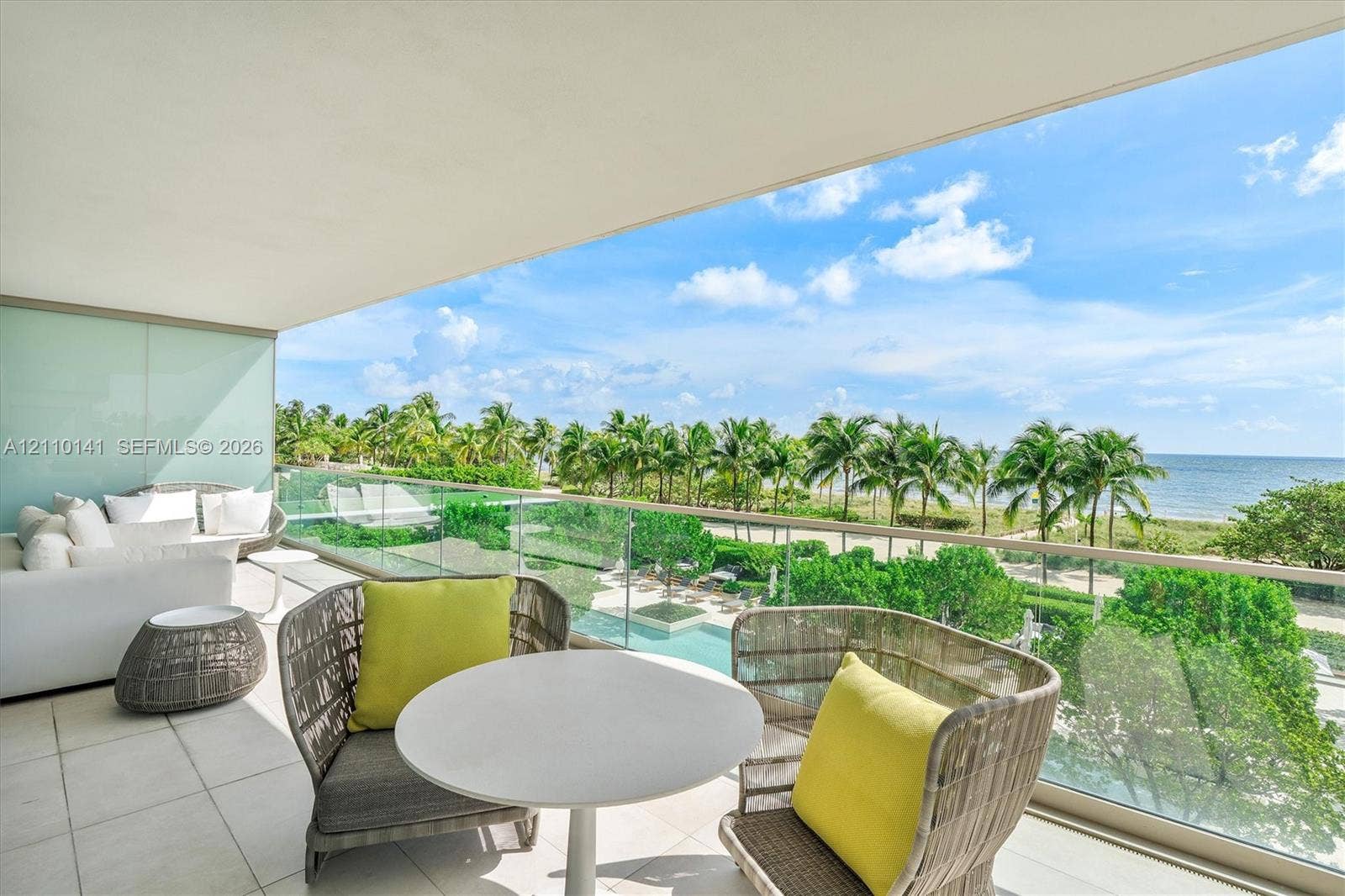 10203 Collins Avenue, #303, Bal Harbour, FL 33154 OUTDOOR / Direct ocean views