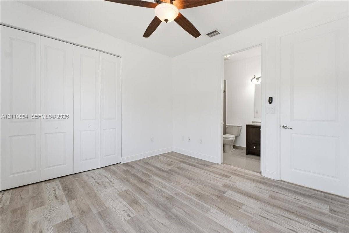 Bedroom #2 offers the comfort and privacy of its own full bathroom