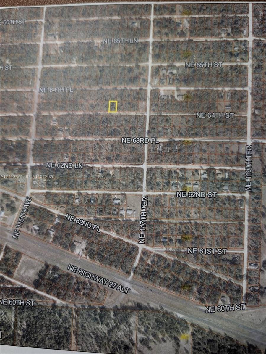 Property photo for 0000 NE 64 Street, Williston, FL