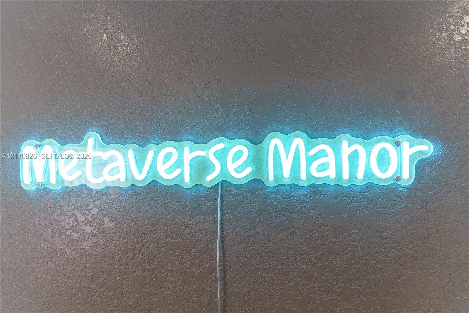 Property Signage. Identifying the name assigned to the property