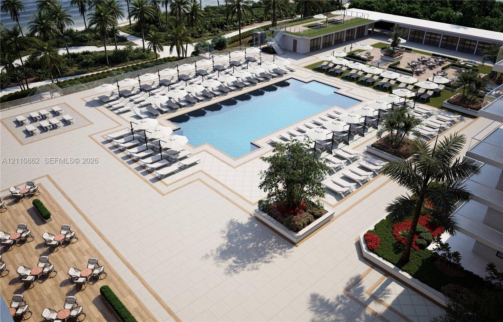 9801 Collins Avenue, #8T, Bal Harbour, Bal Harbour, FL 33154 Rendering of the construction in process