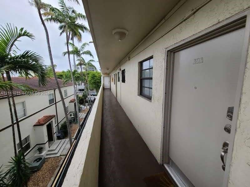 1612 Jefferson Avenue, #303, Miami Beach, Miami Beach, FL 33139 Walkway from unit 303 to the elevator