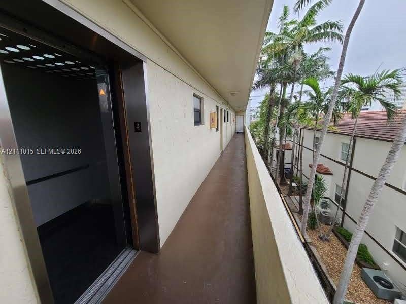 1612 Jefferson Avenue, #303, Miami Beach, Miami Beach, FL 33139 Walkway from the elevator to unit 303