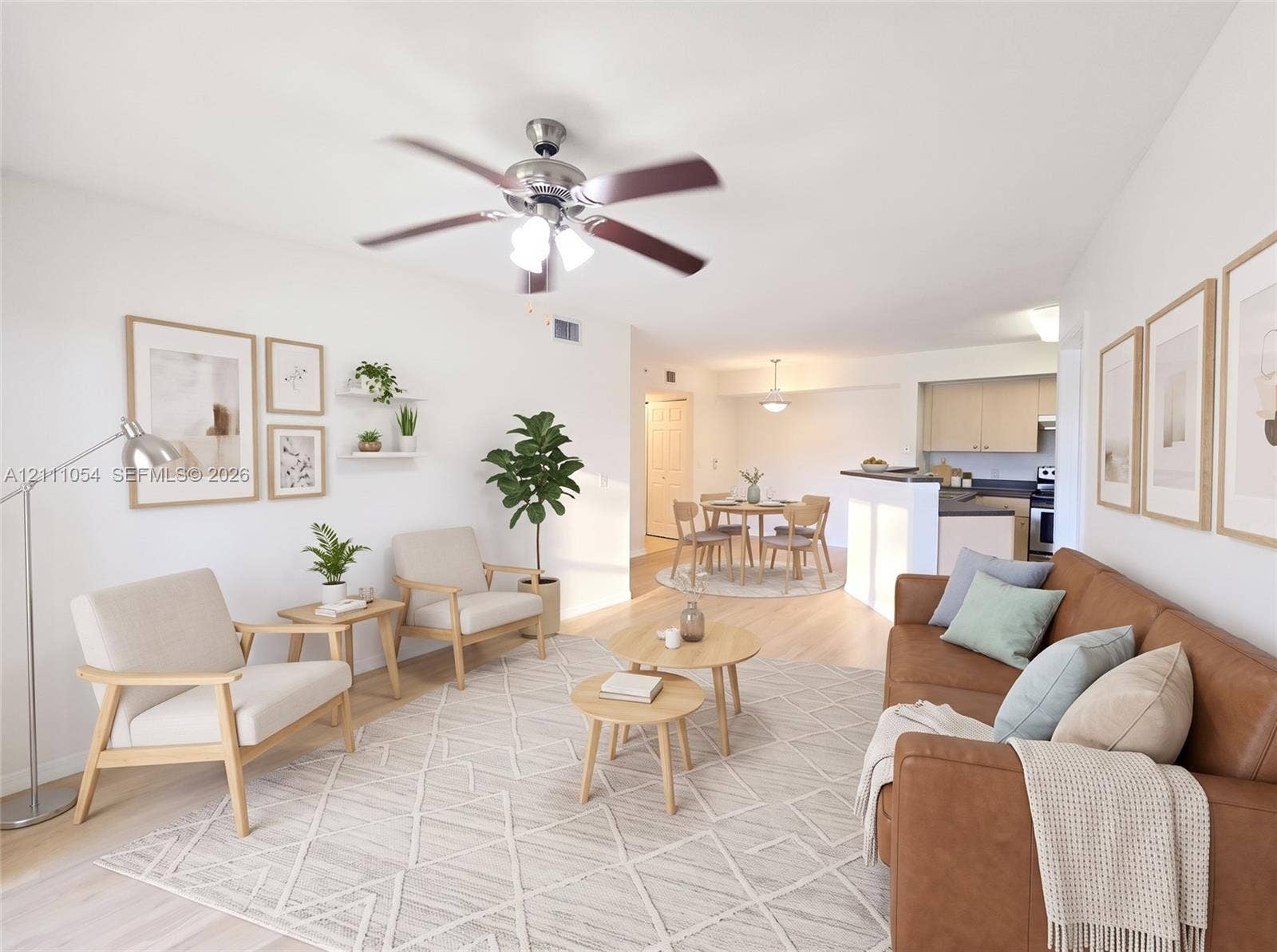 4180 San Marino Boulevard, #106, West Palm Beach, FL 33409 virtually staged