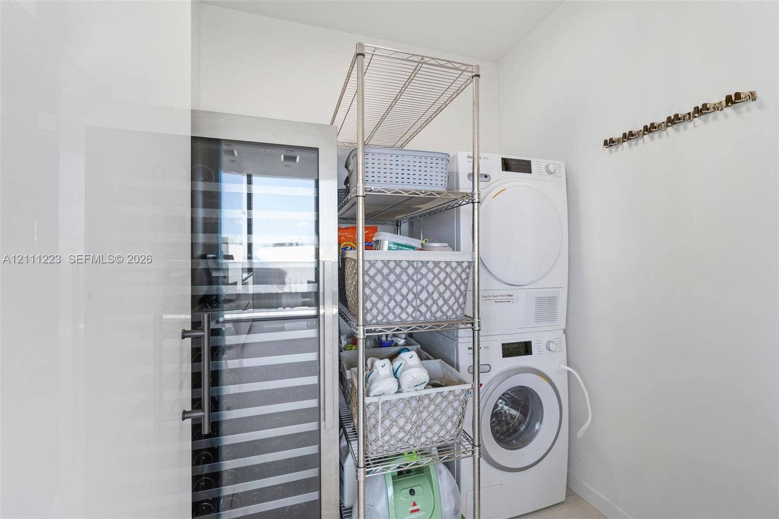 pantry, laundry, 150 bottle wine cooler