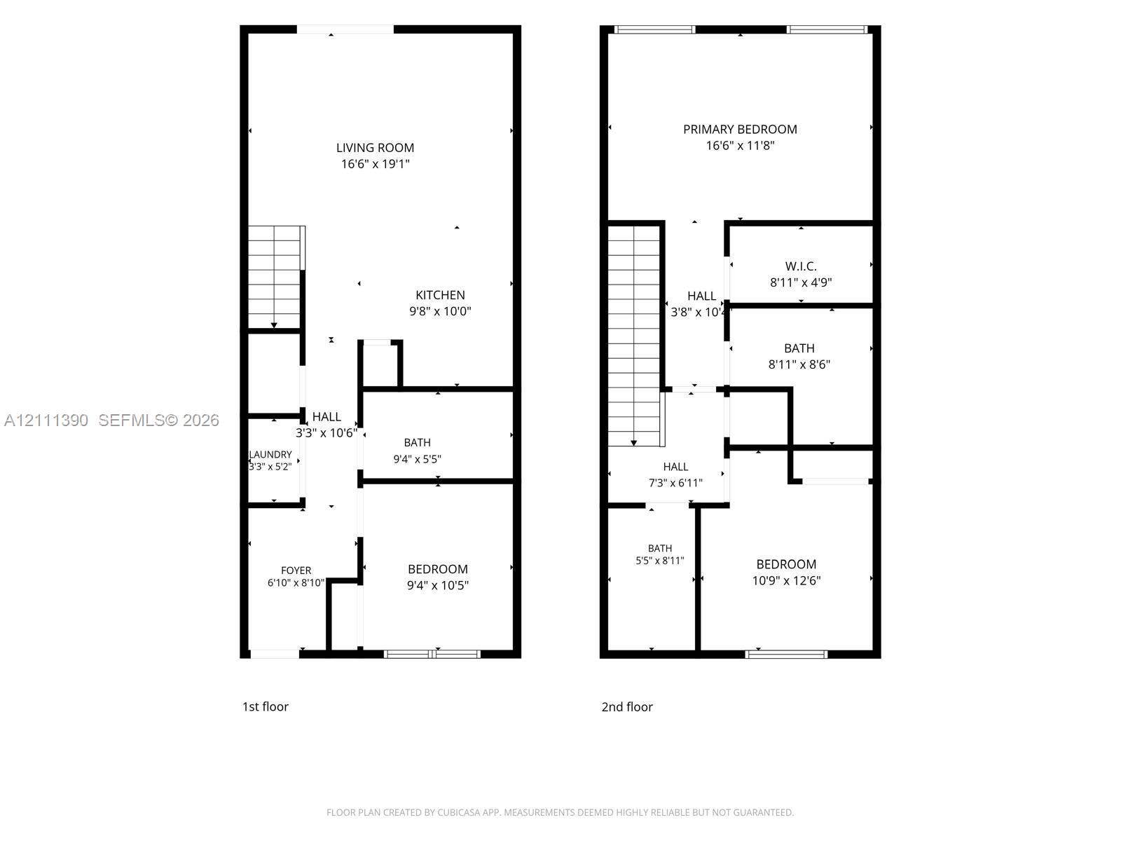 1074 NW 6th Terrace, Florida City, Florida City, FL 33034 Floor plan