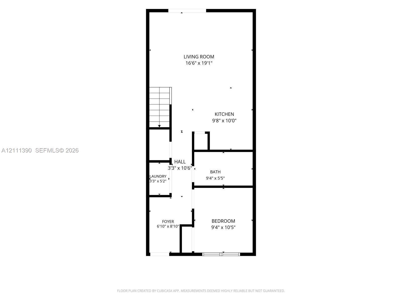 1074 NW 6th Terrace, Florida City, Florida City, FL 33034 Floor plan