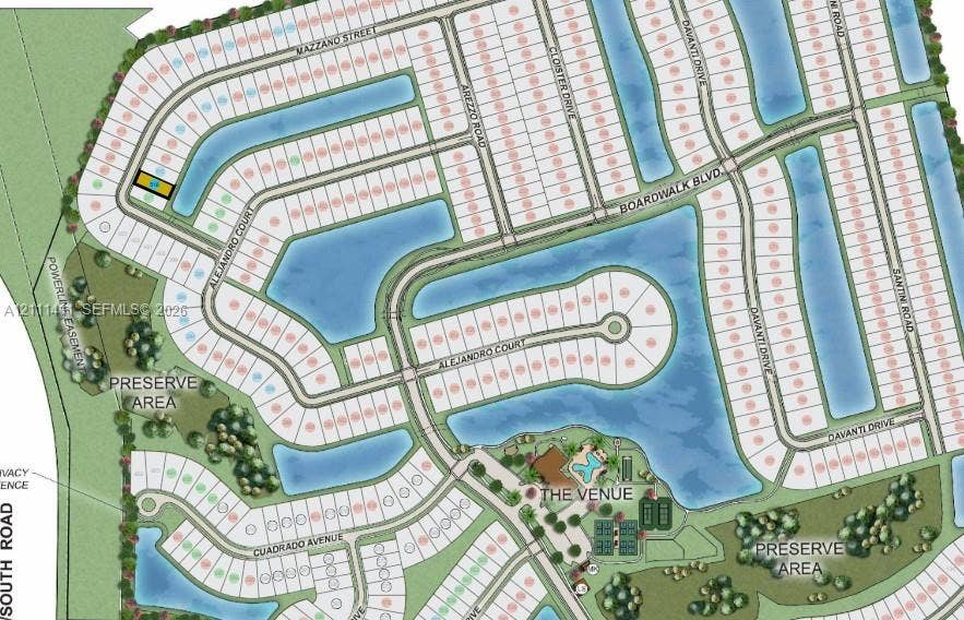 13522 SW Mazzano Street Site Map